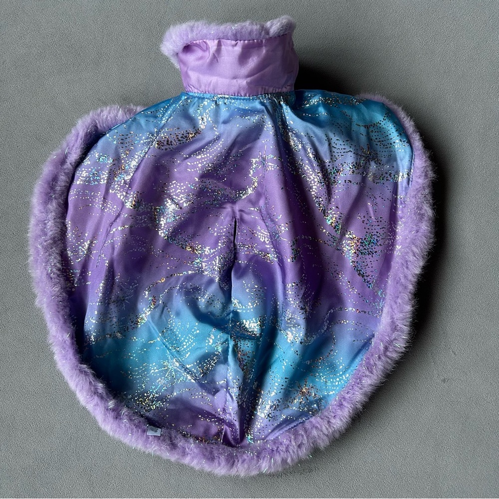 2 for $20 ~ Build-A-Bear ~ Purple Faux Fur Trimmed Cape ~ 2 for $20